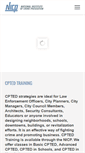 Mobile Screenshot of cptedtraining.net